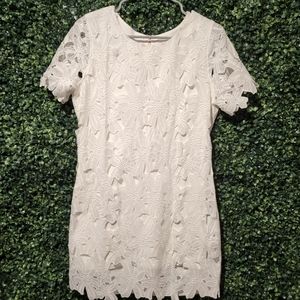 White summer dress